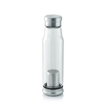 Load image into Gallery viewer, Glass Tea Bottle with Steel Infuser
