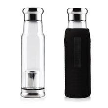 Load image into Gallery viewer, Glass Tea Bottle with Steel Infuser
