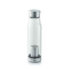 Load image into Gallery viewer, Glass Tea Bottle with Steel Infuser
